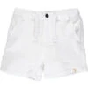 CREW White Gauze Shorts