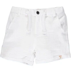 CREW White Gauze Shorts