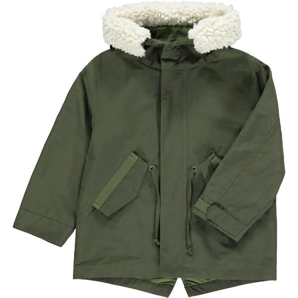 CORBY Khaki Parka Jacket 1 CORBY Khaki Parka Jacket