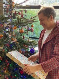 MUNFORD Red/brown Plaid Lounge Robe 7 MUNFORD Red/brown Plaid Lounge Robe -Me & Henry 00009648644ECED6 M