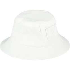 Me & Henry 30 FISHERMAN White Twill Bucket Hat