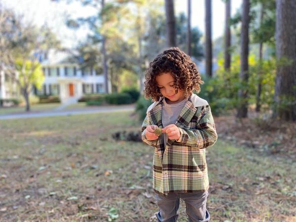 WELLFORD Green/Brown Plaid Shirt 2 WELLFORD Green/Brown Plaid Shirt - Image 2