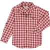ATWOOD Red/white Plaid Woven Shirt