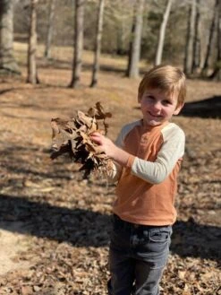 LUGOFF Mustard Raglan Tee -Me & Henry 00011970242751DC M