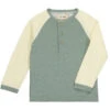 LUGOFF Sage Green Raglan Tee