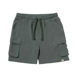 BRIAN Navy Pique Cargo Shorts