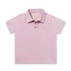 SHIPPING Lilac/Pink Stripe Pique Polo
