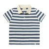ANCHOR Navy/White Stripe Polo