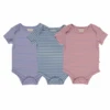 WALTY Bright Stripes Triple Pack Onesies