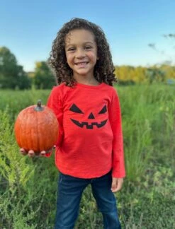 CHEROKEE Orange Pumpkin Printed Tee -Me & Henry FullSizeRender 34d19f20 5fcb 4756 b165 d3a004686efa