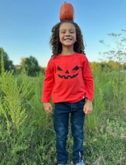 CHEROKEE Orange Pumpkin Printed Tee -Me & Henry FullSizeRender 5df5fe64 b547 4033 8176 1a38f23fcadf