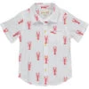 MAUI Red Lobster Print Shirt