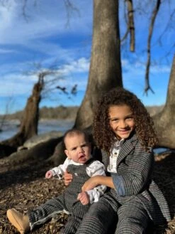 TWEEDY Black Chunk Houndstooth Jacket -Me & Henry HB10H 6HB1330B 6HB10Y 6HB1353B 6HB1359B 6 fefd9bc9 7e8b 4ce3 b225 713506c10b33