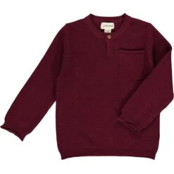 DAYTON Burgundy Sweater