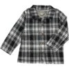 LUMBERJACK Black/White Plaid Jacket