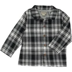 LUMBERJACK Black/White Plaid Jacket