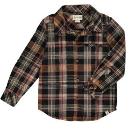 ATWOOD Brown Plaid Woven Shirt