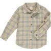 ATWOOD Tan Plaid Woven Shirt