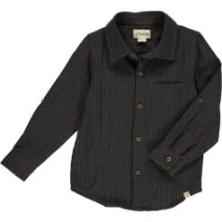 ATWOOD Black Stripe Woven Shirt