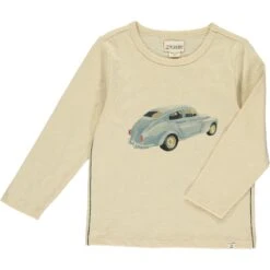CHEROKEE Beige Beetle Car Printed Tee
