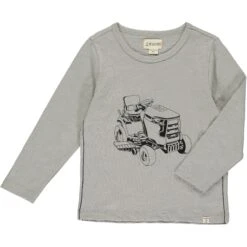CHEROKEE Grey Tractor Raglan Printed Tee