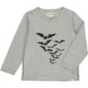 CHEROKEE Grey With Bats Printed Tee