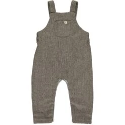 GLEASON Beige Woven Overalls