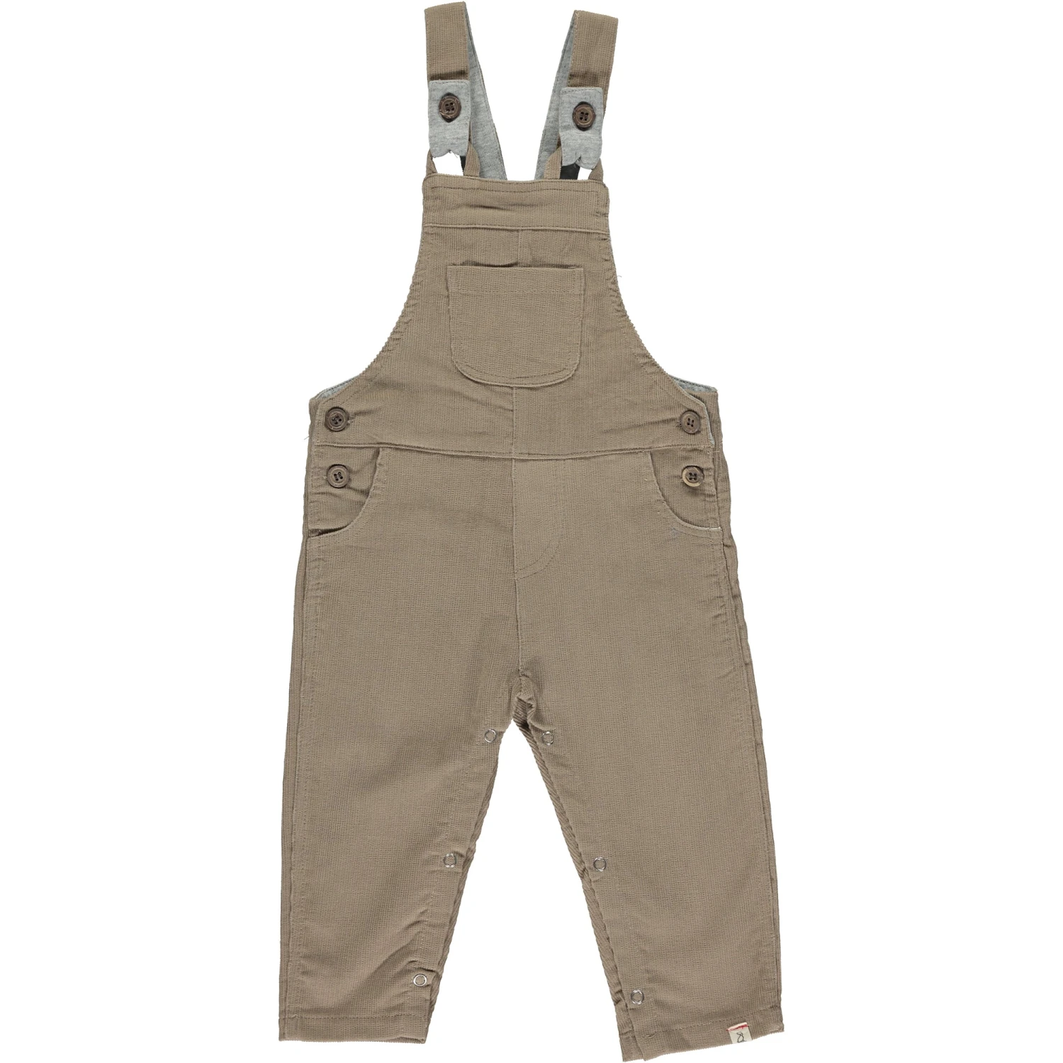 HARRISON Beige Cord Overalls 1 HARRISON Beige Cord Overalls