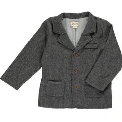 Black Tweed VICTOR Jacket