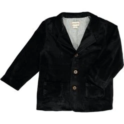 RUPERT Black Velvet Jacket