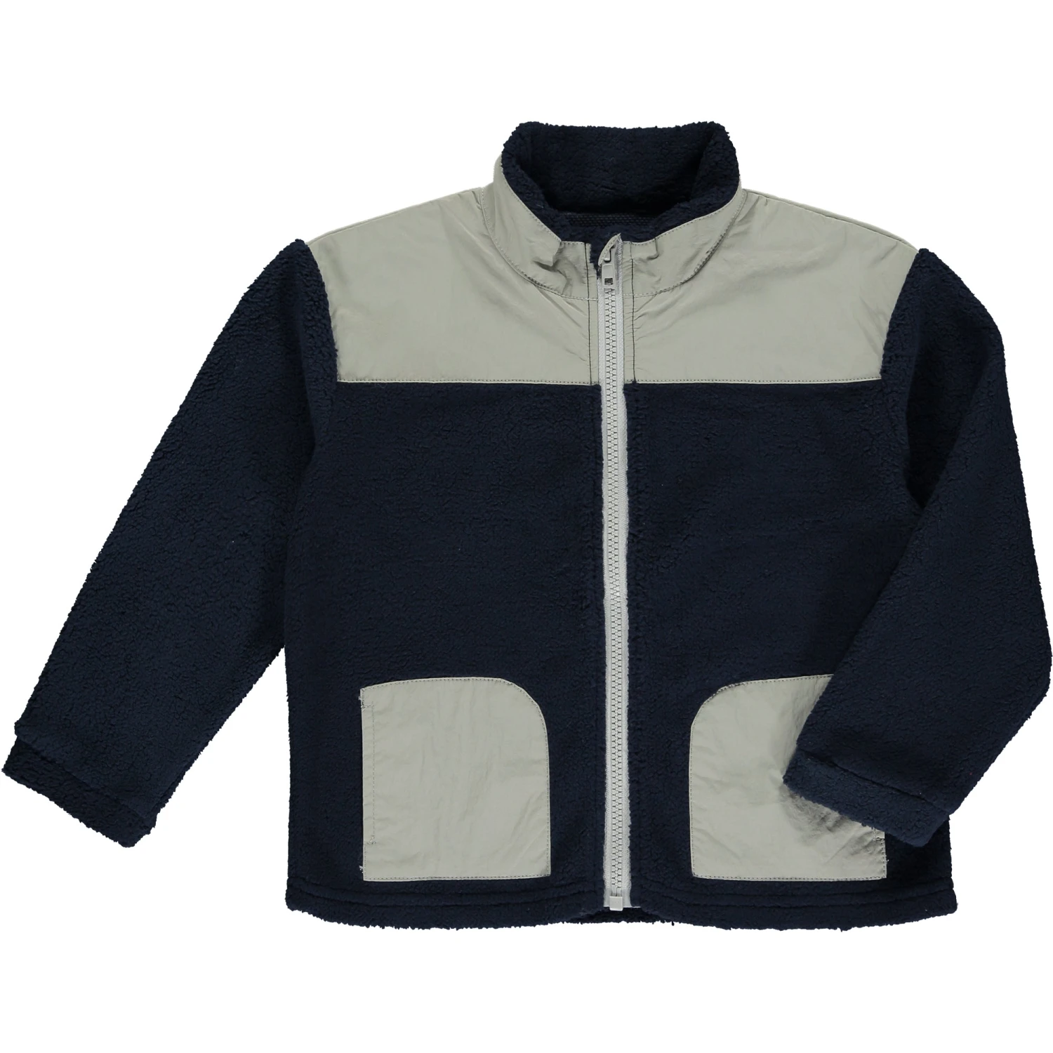 HUSKY Navy/Grey Sherpa Jacket 1 HUSKY Navy/Grey Sherpa Jacket