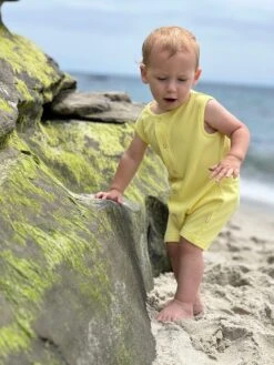 PABLO Yellow Playsuit -Me & Henry HB1201C 2