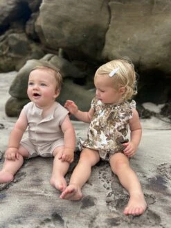 PABLO Beige Playsuit -Me & Henry HB1201E 5