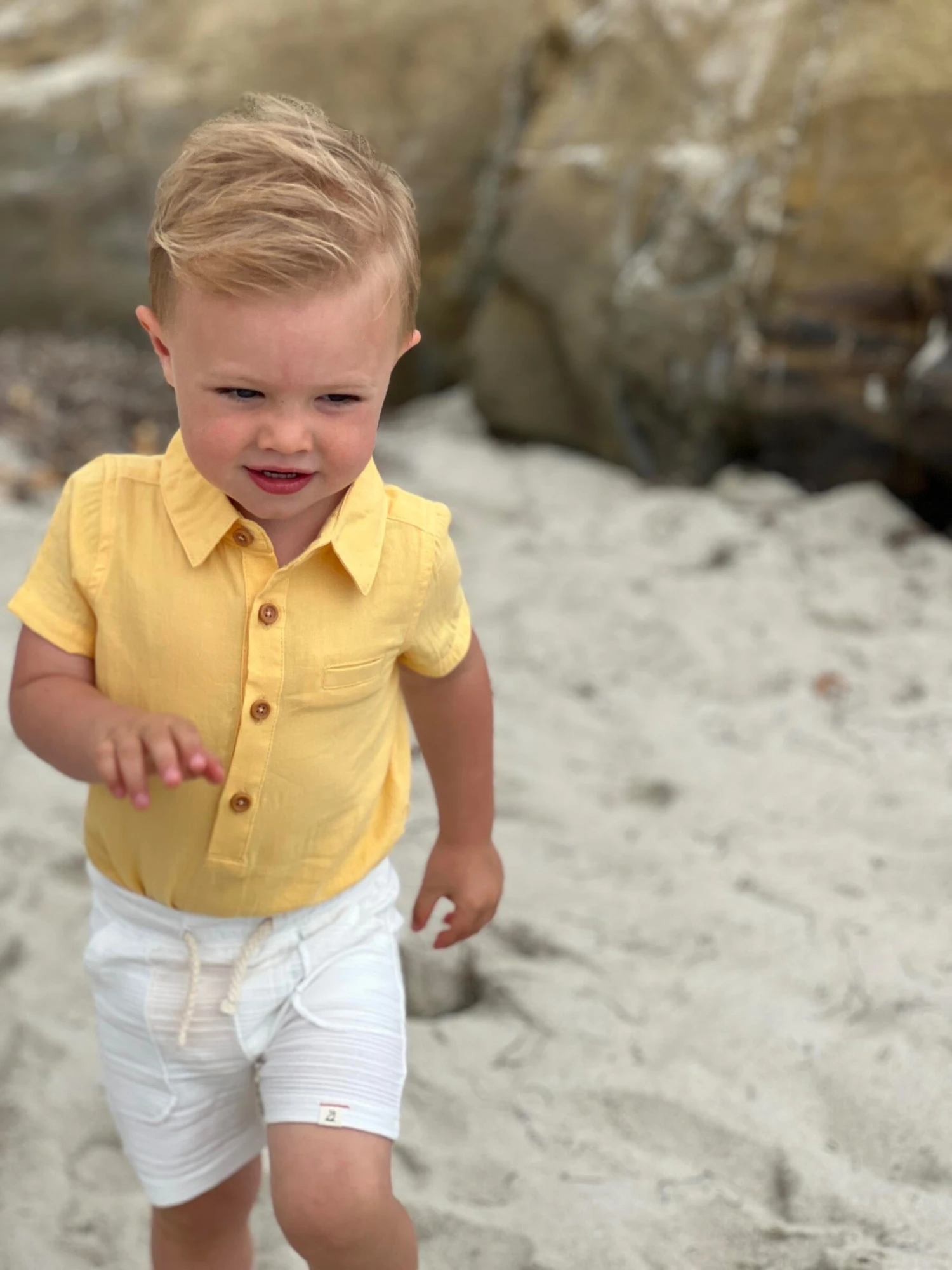 HELFORD Gold Woven Onesie 2 HELFORD Gold Woven Onesie - Image 2