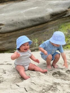 FISHERMAN Blue Heathered Woven Hat 6 FISHERMAN Blue Heathered Woven Hat -Me & Henry HB1230D HB1235A HB1234B HB1207B 2