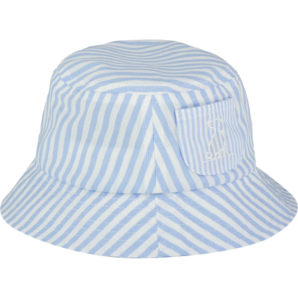 FISHERMAN Blue Stripe Woven Hat 1 FISHERMAN Blue Stripe Woven Hat