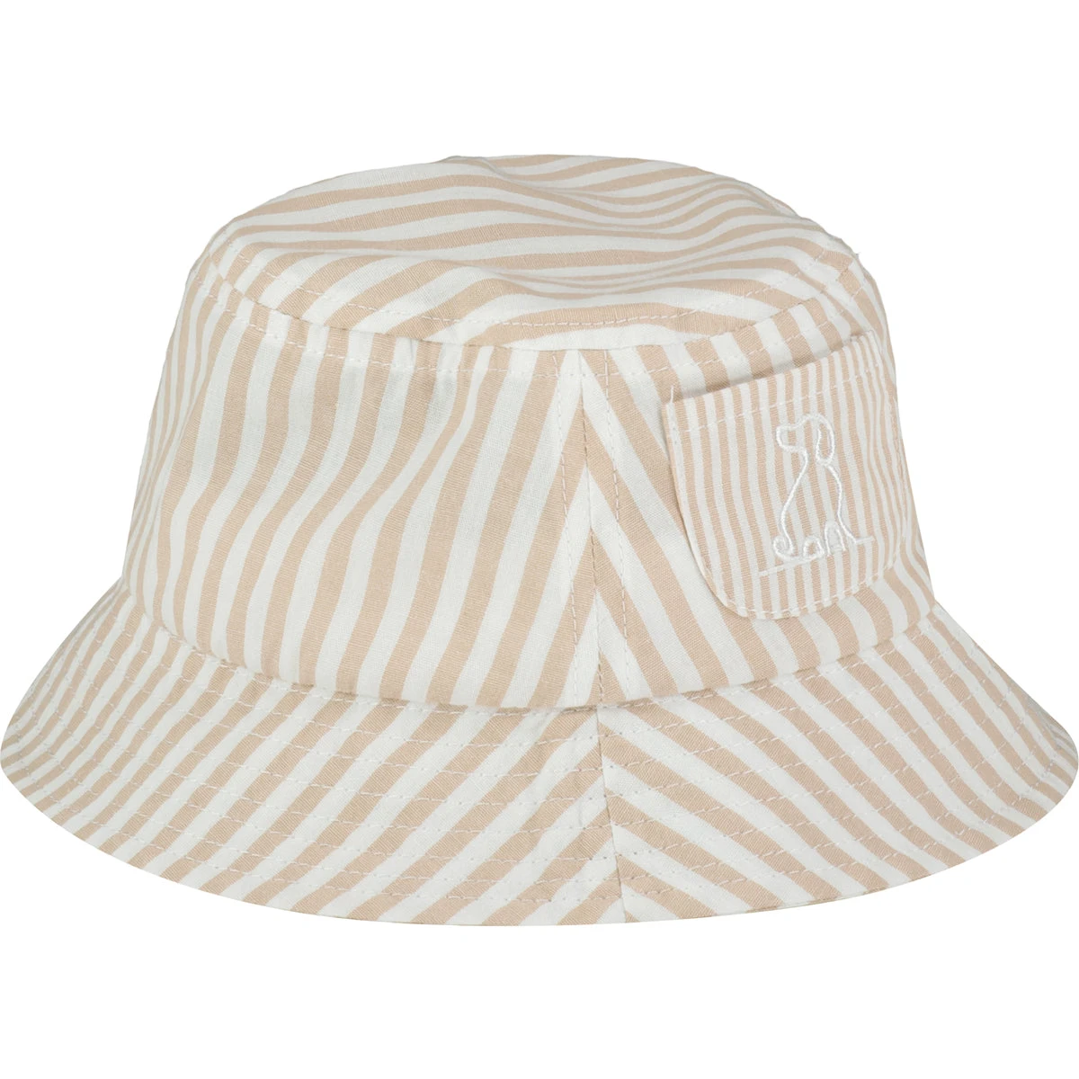 FISHERMAN Beige Stripe Woven Hat 1 FISHERMAN Beige Stripe Woven Hat