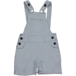 BOWLINE Dark Grey Woven Overalls