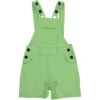 BOWLINE Lime Woven Overalls