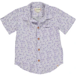 NEWPORT Lilac Floral Woven Shirt