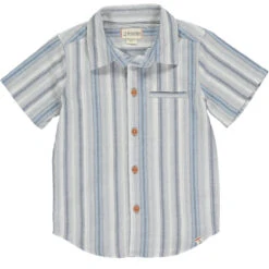 NEWPORT Blue Stripe Woven Shirt