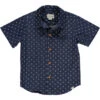 MAUI Chambray Anchor Woven Shirt