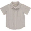 ARTHUR Beige/White Multi Striped Woven Shirt