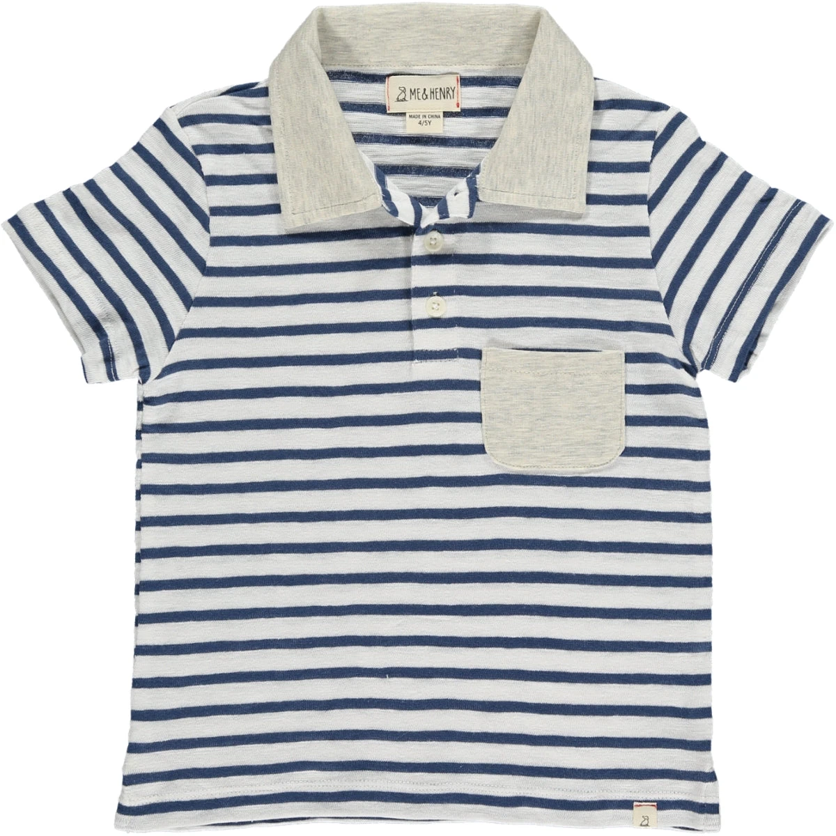ANCHOR Navy/White Polo 1 ANCHOR Navy/White Polo