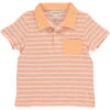 ANCHOR Peach/White Polo
