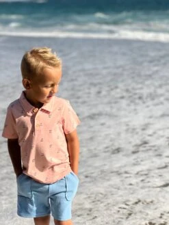 TIMOTHY Pale Blue Pique Shorts -Me & Henry HB1256C HB1284F 2 681efb34 d541 4938 9529 39bf2212d6a2