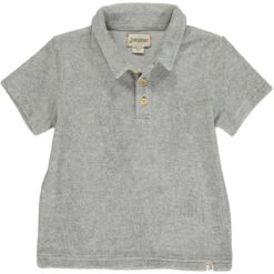 WATERGATE Terry Towelling Grey Polo
