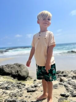 BOARDWALK Cream Panelled Top -Me & Henry HB1263B HB1288C 3