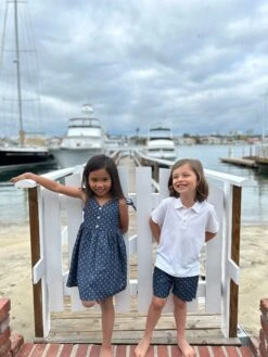 MAHALO Chambray Anchor Woven Shorts -Me & Henry HB1264E HB1288E 5