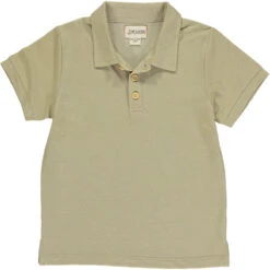 SHIPPING Beige Pique Polo